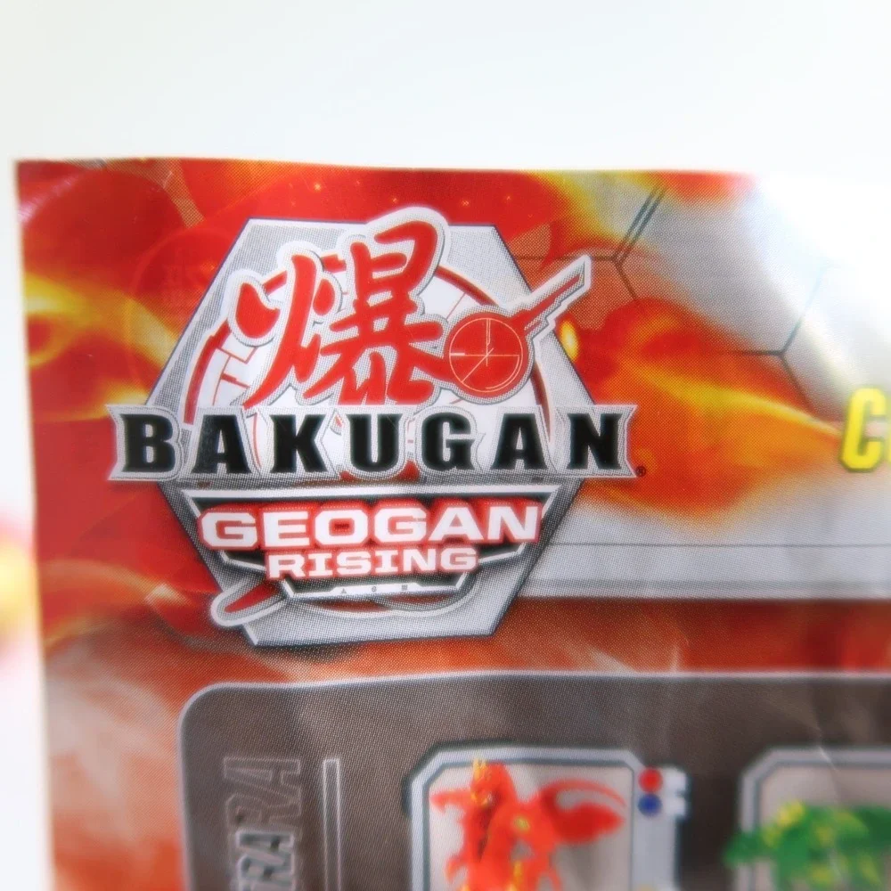 Spin Master Bakugan‎ Geogan Rising Falcron &Armoured Trox Nobilious Lot of 2